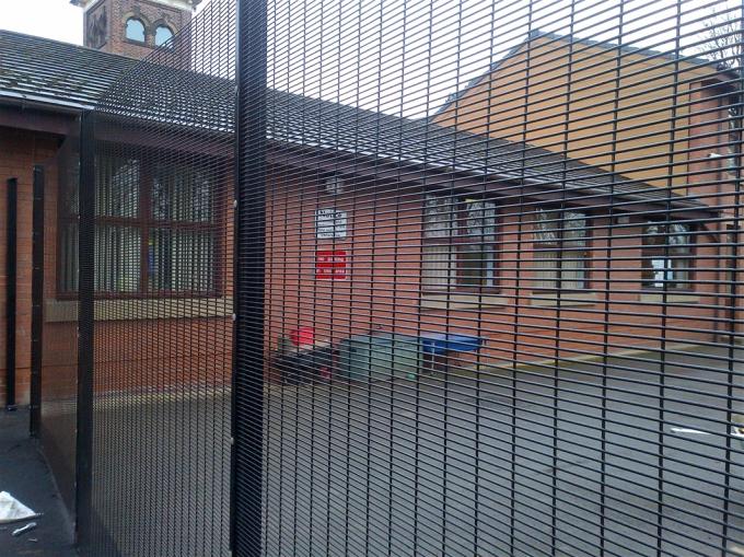 Caldo immerso ha galvanizzato 358 l'anti punto di vista di Mesh Fence 2.4m di salita di sicurezza chiaro 1