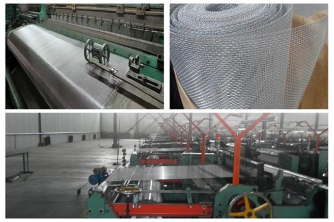 Alluminio rivestito di tessitura normale di Mesh Screen 14*14 del cavo della finestra dell'epossiresina 0