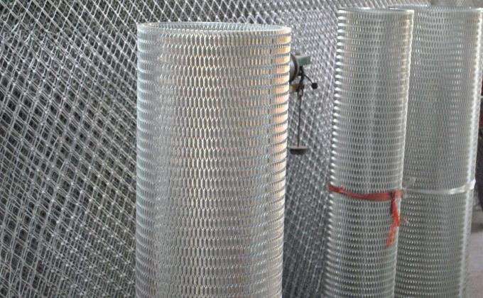 Nastro metallico in espansione trattato appiattito Mesh Sheet For Sieve Production 1