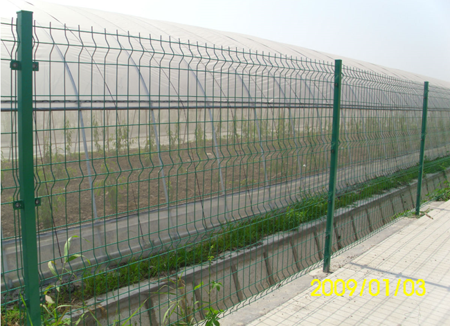 Il PVC amichevole di ECO ha ricoperto il cavo Mesh Fence che 3D ha curvato il recinto saldato sicurezza 2