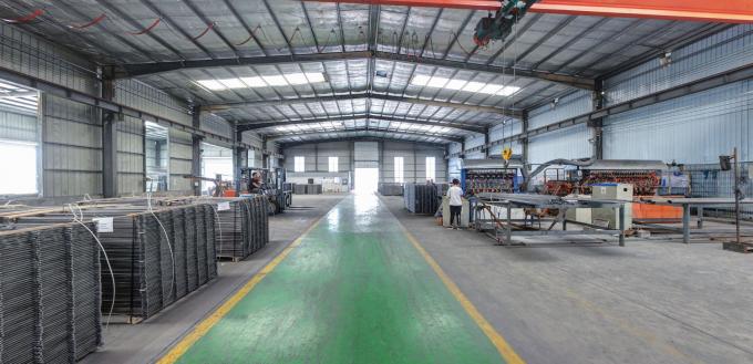 Hebei Gabion Hardware and Mesh Co.,ltd linea di produzione in fabbrica 0