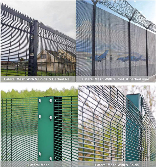 Cavo saldato anti sicurezza di Mesh Fence Anti Climb High del taglio 358 di chiara vista 0