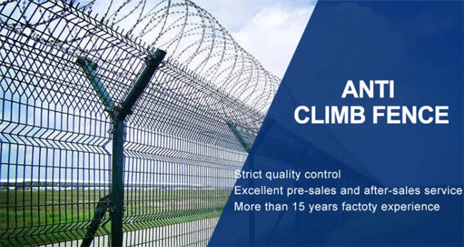 Salita Mesh Fence Military Protection del metallo 3.5mm di frontiera anti 0