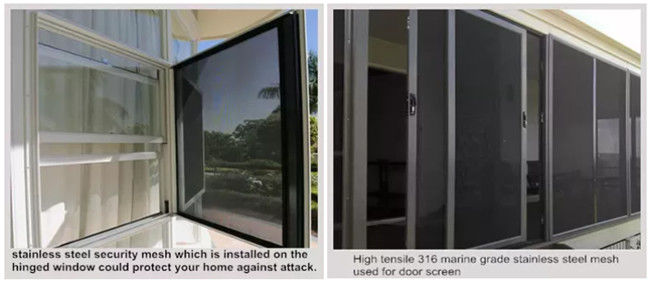 10 alta sicurezza della prova della pallottola di Mesh Window Screen Wire Mesh ss 304/316 1