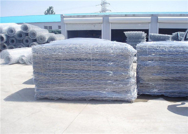 il PVC del diametro di cavo di 3.7mm ha ricoperto l'acqua galvanizzata e la protezione del suolo della scatola del gabbione 0