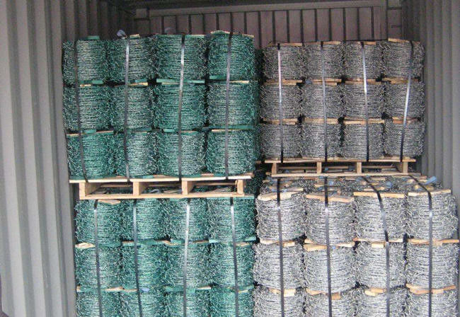 filo spinato rivestito di plastica 7.5cm azienda agricola e città di 13x13 50kg 2