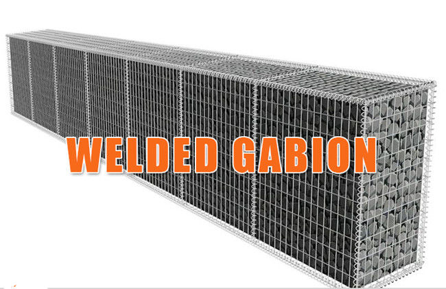 Gabbione saldato Mesh Square Garden Edging del filo di ferro 195 di 80mm x di 80 0