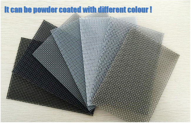dello schermo della finestra di larghezza di 18x14 0.6m rete il nero Mesh Screen Fabric di HBGB 1