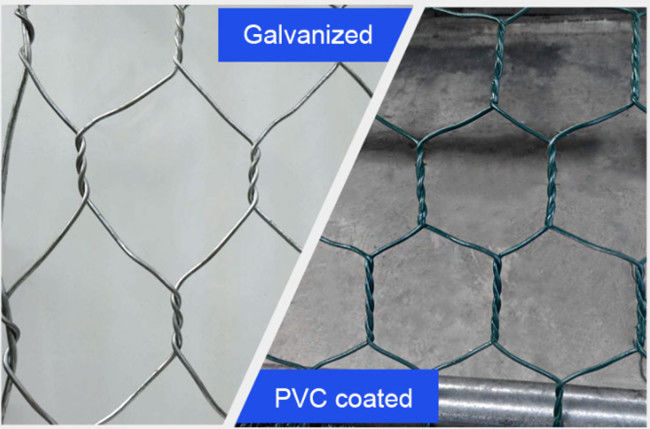 il PVC di 1×1×1m ha ricoperto il muro di sostegno Mesh Cages del Mpa HBGB di Mesh Baskets 380 del gabbione 1