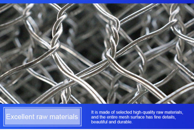 recinto di filo metallico di Mesh Baskets Landscape Stone Cage del gabbione di 200x100x50mm 0