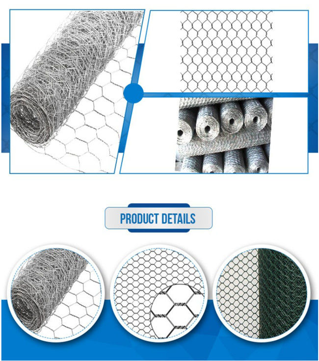 Il PE della flessione ha ricoperto il controllo delle inondazioni esagonale di Mesh Baskets HBGB del gabbione del PVC 1