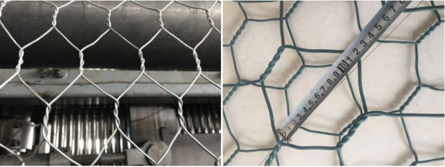 Canestro esagonale 3x1x1m del gabbione della pietra 3.05mm 8*10cm 0