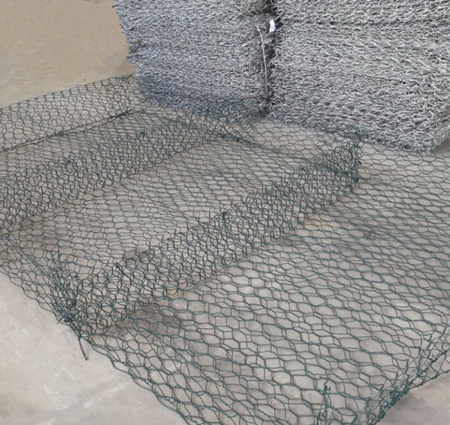 Permeabilità galvanizzata immersa calda di Mesh Basket 0.3m 4m del gabbione per la sponda del fiume 0