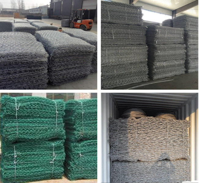 cavo galvanizzato del legame di Al Coated 2.2mm della scatola del gabbione saldato sfortuna di 2x1x1m 3