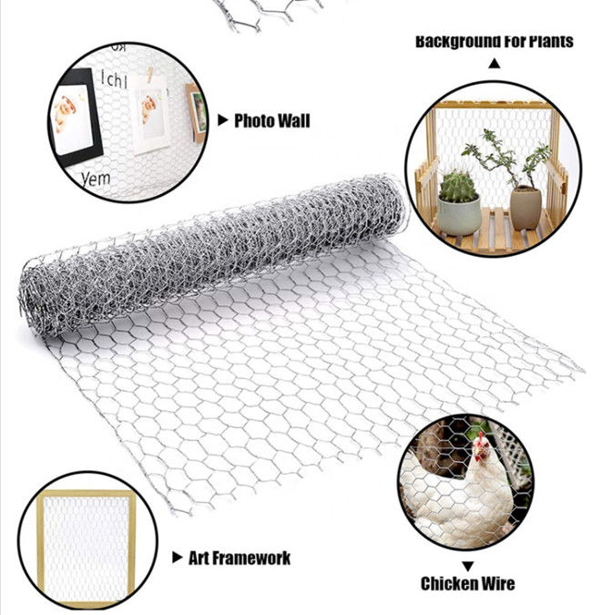pollo Mesh Fence di 1.8m BWG 21 1/4" reticolato galvanizzato della sfortuna della immersione calda 1
