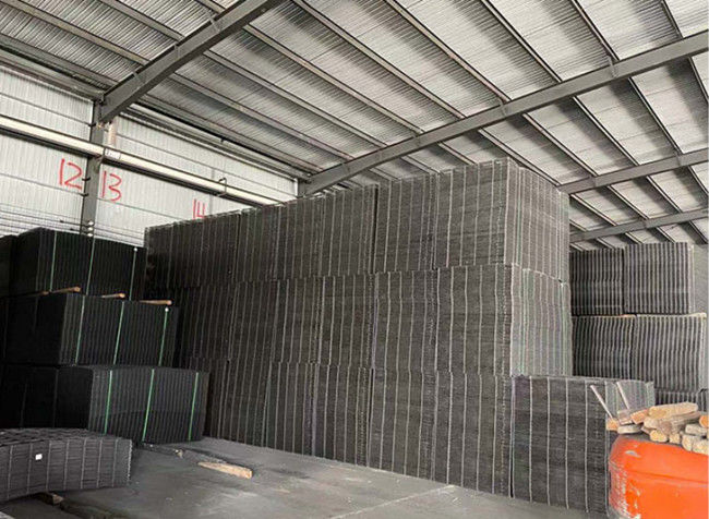 Lo SGS di Mesh Sheets Rectangle del tondo per cemento armato deforme 250mm di ASTM 185 10mm ha personalizzato 2