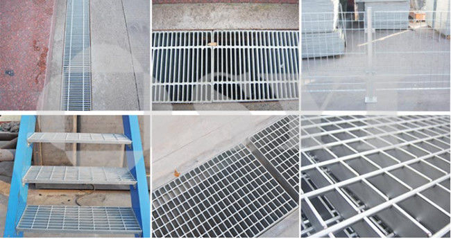 spina bloccata Antivari della stampa normale della grata di 30x5mm in acciaio galvanizzato 1