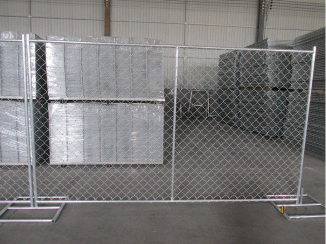 Lo spruzzo d'argento temporaneo di superficie liscio di Panel 6x12 del recinto della costruzione 8×10 ha dipinto 1