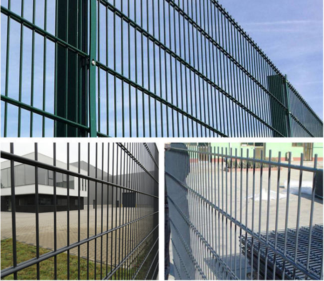 Antivari gemellato saldato ha galvanizzato il doppio PVC 868/656 del recinto di filo metallico ricoperto 2