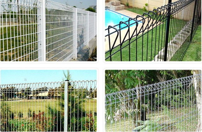 La cima di rotolo del diametro BRC di L2.3m 6mm Mesh Fence Panels Hot Dipped ha galvanizzato 2