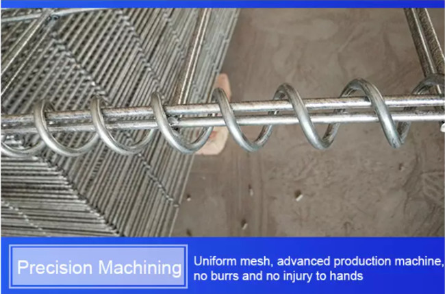 Parete di Mesh Galfan Coated For Retaining del gabbione saldata dimensione del foro di 50mm x di 50 2