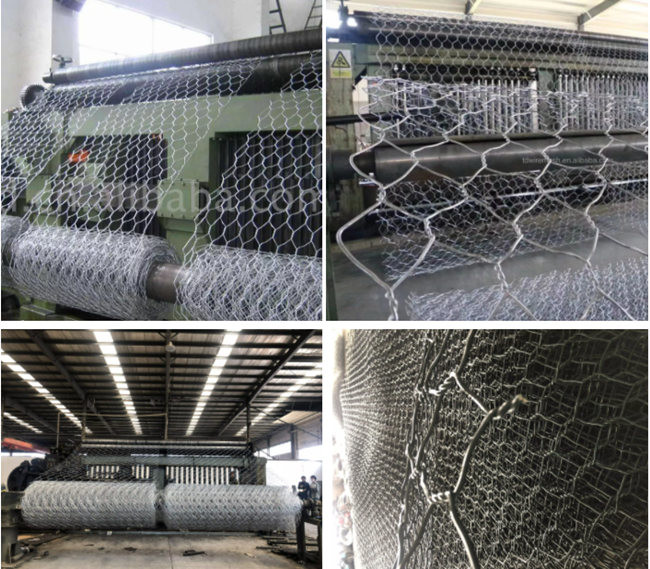 acciaio immerso caldo del ferro galvanizzato della gabbia della pietra del gabbione di 4m x di 2m x di 0.3m 2