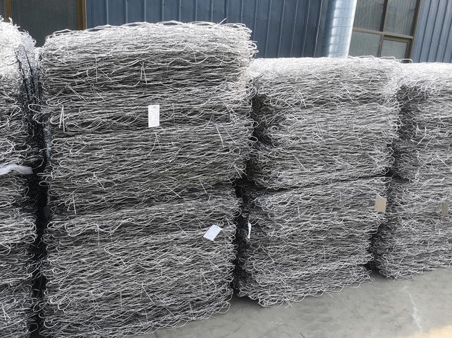 Il muro di sostegno della pietra normale di dimensione ha galvanizzato le scatole 2m x 1m x 1m del gabbione per la diga Contruction 0
