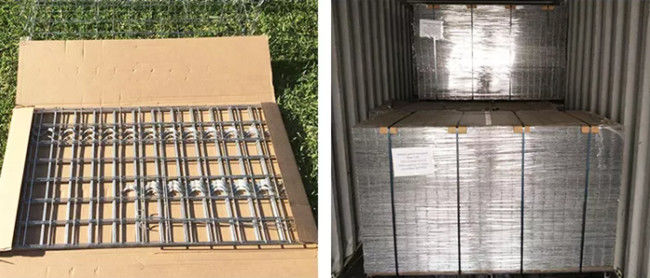 1 x 1 x 1 m. Galvanized Gabion Box ha saldato i canestri di pietra della roccia per il muro di sostegno 0