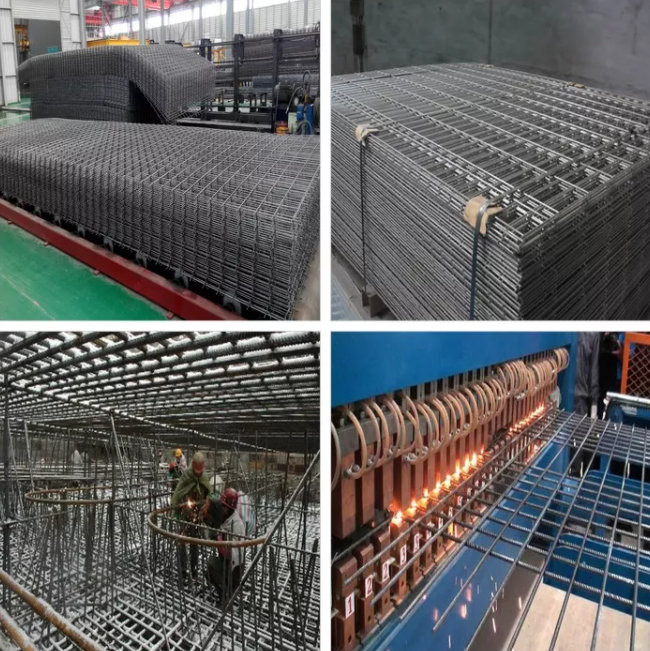 Cavo tessuto d'acciaio Mesh Concrete Reinforcement For Construction di materiale da costruzione Antivari 0