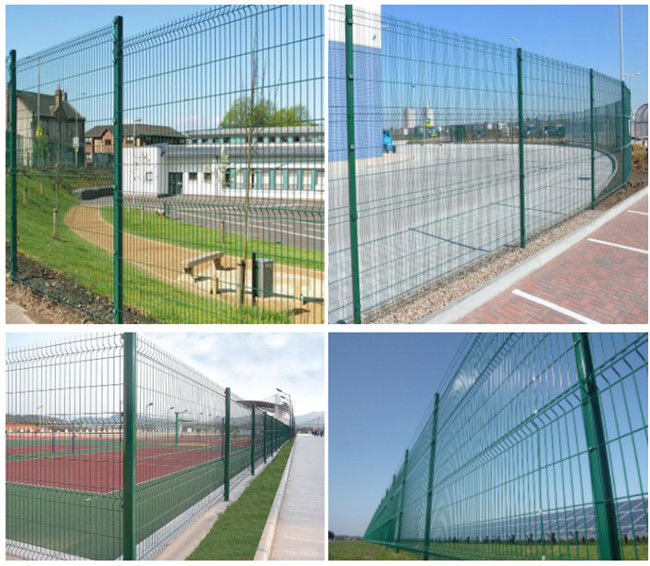 il piegamento di Mesh Panels Home Decorative Metal 3d del cavo saldato 4mm ha curvato 2