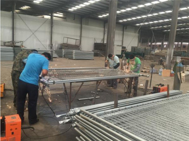 Salita di Heras della costruzione temporanea anti che recinta il pannello galvanizzato immerso caldo di 3.5m 2